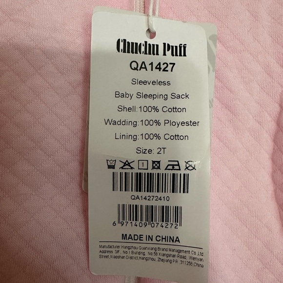Girl 2T baby sleeping sack - Picture 4 of 4